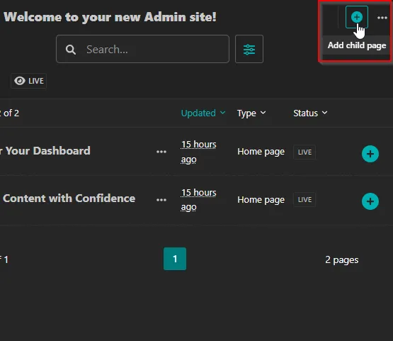 Select page step image